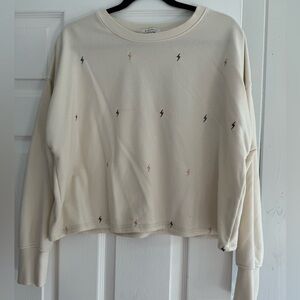 Z Supply Lightning Bolt Crewneck Sweatshirt